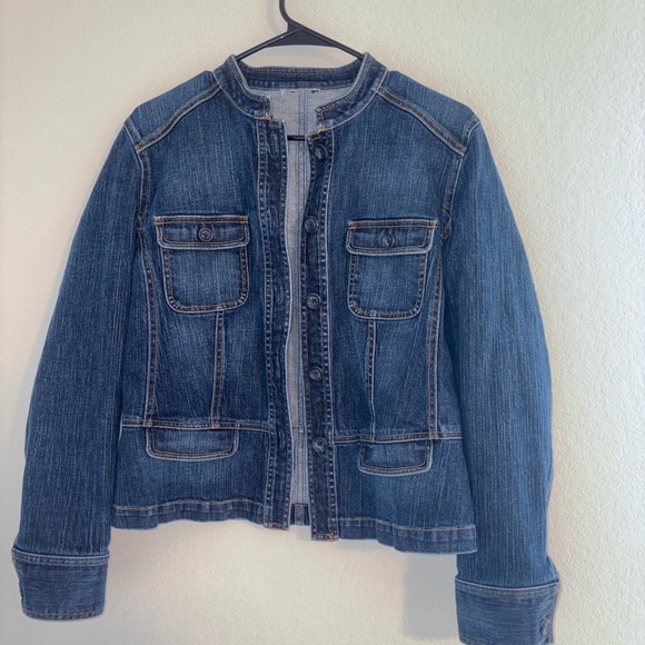 Stretch Denim Jacket - Picture 7 of 9